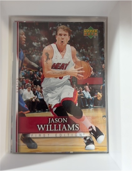 2007-08 Upper Deck First Edition #158 Jason Williams — front