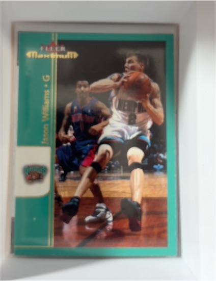 2001 Fleer Maximum #137 Jason Williams — front