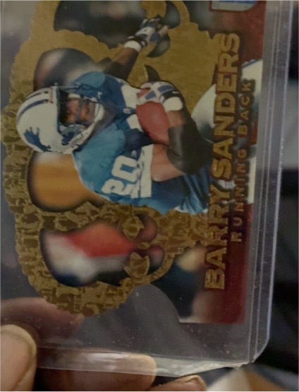 1996 Pacific Crown Royale #CR-50 Barry Sanders — front