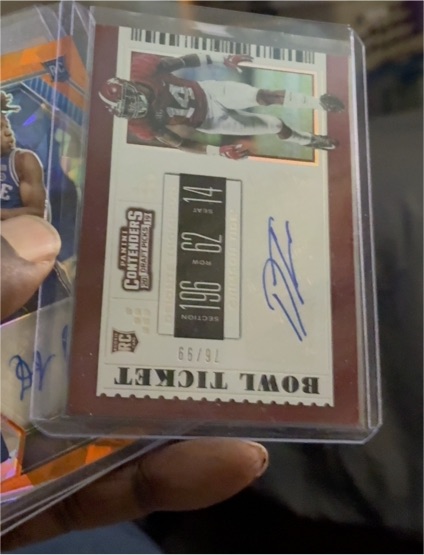 2019 Panini Contenders Draft Picks #196 Jakobi Meyers Bowl Ticket — front