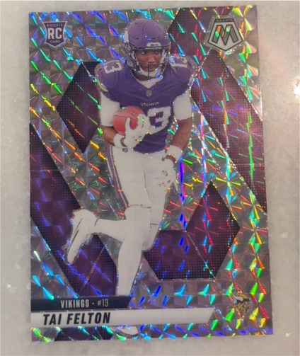 2025 Panini Mosaic #329 Tai Felton — front