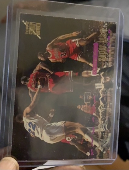 1993-94 Topps Stadium Club #4 Chicago Bulls Super Teams — front