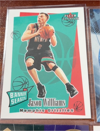 2003-04 Fleer Tradition #238 Jason Williams Banner Season — front