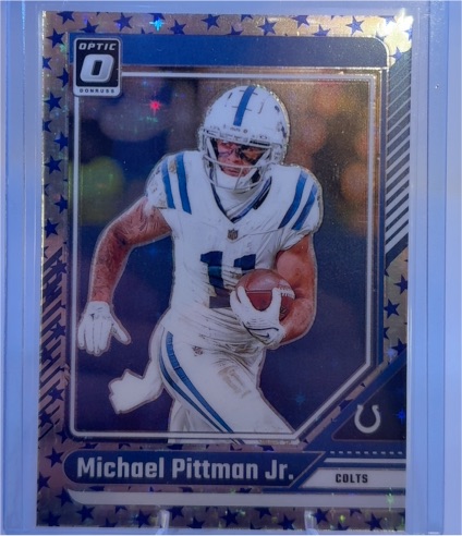 2024 Panini Donruss Optic #85 Michael Pittman Jr. — front