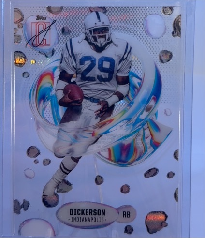 2024 Topps Signature Class #F-20 Eric Dickerson Fluidity Acetate — front