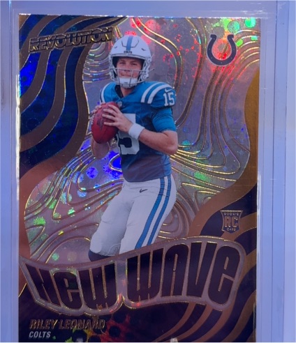 2025 Panini Revolution #11 Riley Leonard New Wave — front