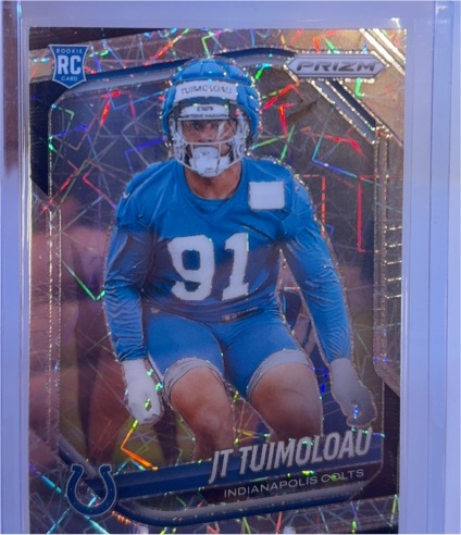 2025 Panini Prizm #324 JT Tuimoloau — front