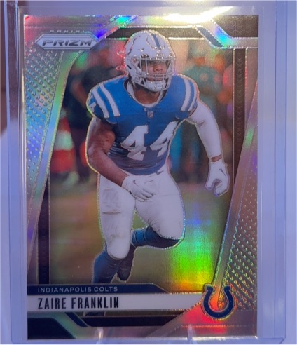 2024 Panini Prizm #124 Zaire Franklin — front