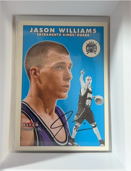 2000-01 Fleer Tradition #124 Jason Williams — front