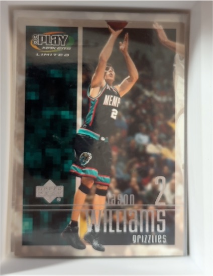 2001-02 Upper Deck Playmakers Limited #45 Jason Williams — front