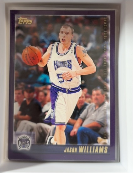 2000-01 Topps #156 Jason Williams — front