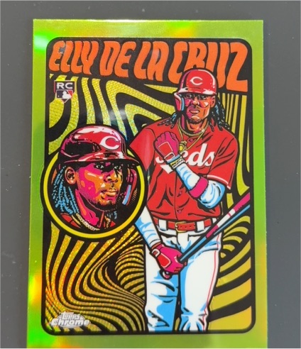 2024 Topps Chrome Ultraviolet All-Stars #UV-1 Elly De La Cruz — front