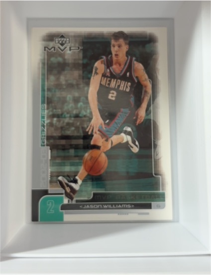 2002-03 Upper Deck MVP #87 Jason Williams — front