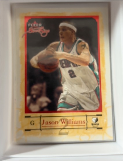 2004-05 Fleer Sweet Sigs #13 Jason Williams — front