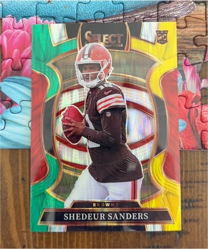 2025 Panini Select #54 Shedeur Sanders — front