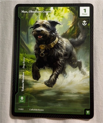 Call of the Runes T-012 Max, Obedient Guard — front