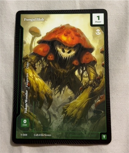 2025 Wonders of the First T-008 Fungal Blob — front