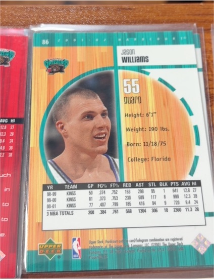 1996-97 Upper Deck #86 Jason Williams — front
