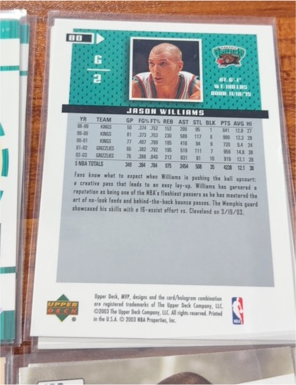 1996-97 Upper Deck #80 Jason Williams — front