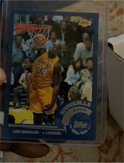 2002-03 Topps #1 Shaquille O'Neal — front