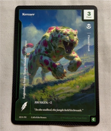 Call of the Stones EEA-T6 Krrzarr — front
