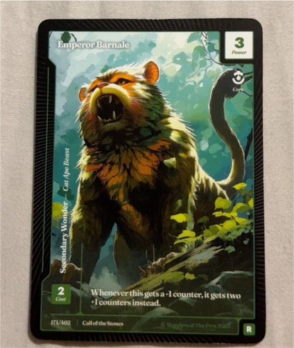 2025 Wonders of the First #171 Emperor Barnale — front