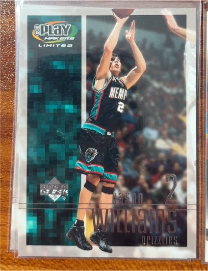 2001-02 Upper Deck Playmakers Limited #2 Jason Williams — front