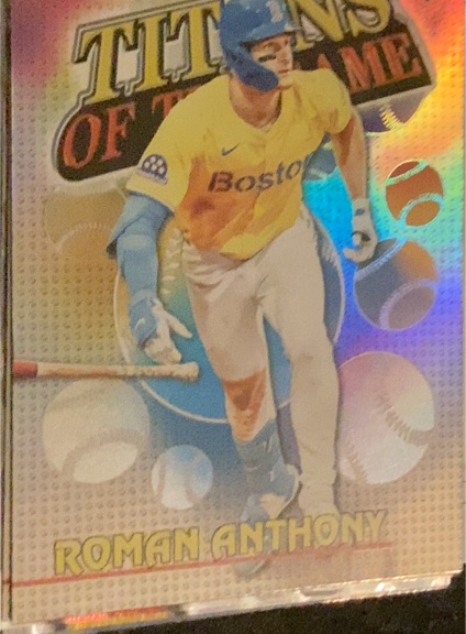 2026 Topps Titans of the Game #TOG-9 Roman Anthony — front
