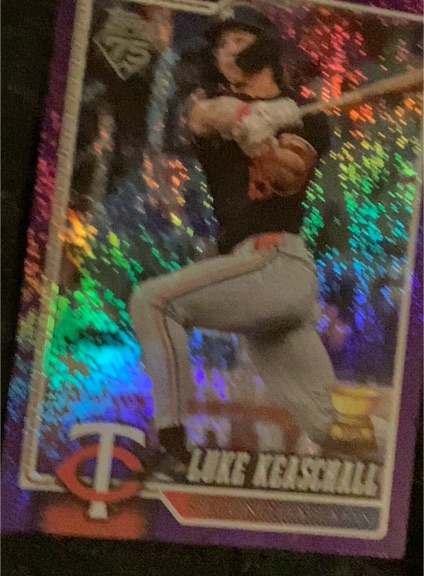 2025 Topps Update #86 Luke Keaschall — front