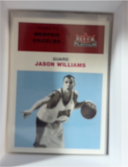 2001 Fleer Platinum #11 Jason Williams — front