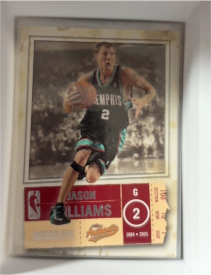 2004-05 Fleer Authentix #14 Jason Williams — front