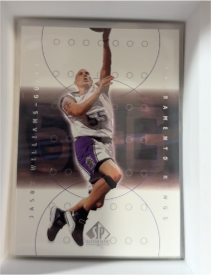 2000-01 SP Authentic #71 Jason Williams — front