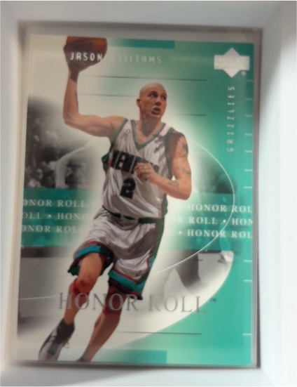 2001-02 Upper Deck Honor Roll #43 Jason Williams — front