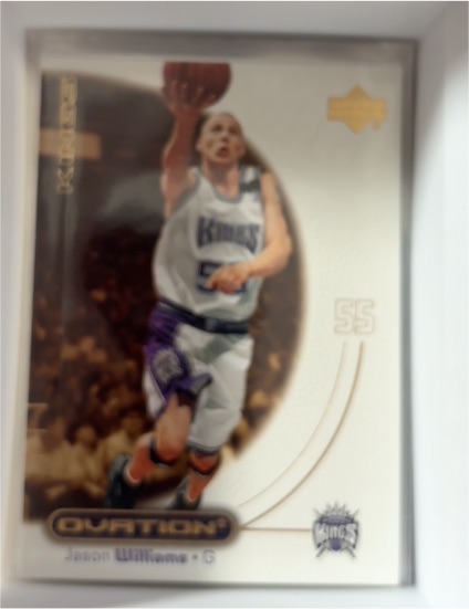 2000-01 Upper Deck Ovation #47 Jason Williams — front