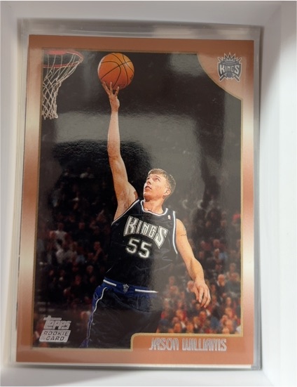 1998-99 Topps #153 Jason Williams — front