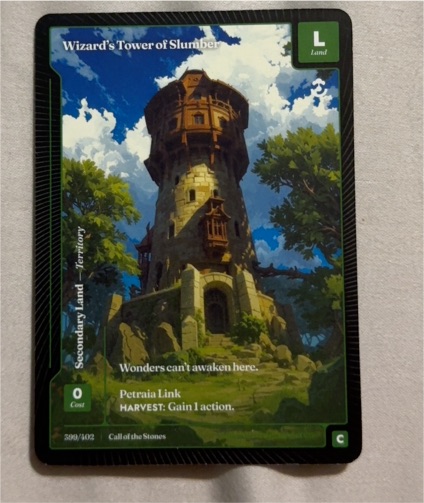 Call of the Stones 2023 #399 Wizard's Tower of Slumber — front