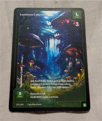 2025 Wonders of the First #271 Luminous Labyrinth — front