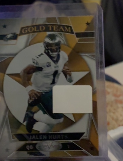 2023 Panini Certified #GT-11 Jalen Hurts Gold Team — front