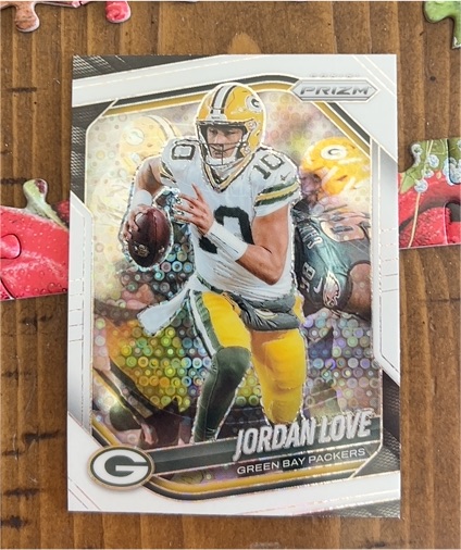 2025 Panini Prizm #82 Jordan Love — front