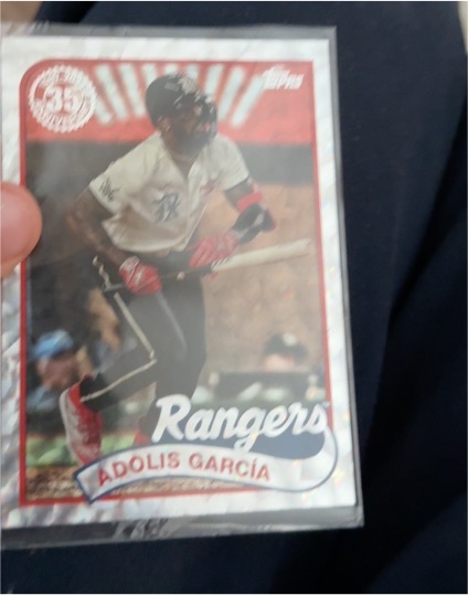 2024 Topps Series 1 35th Anniversary #89B-94 Adolis Garcia — front