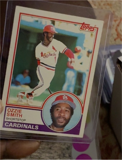 1983 Topps #540 Ozzie Smith — front