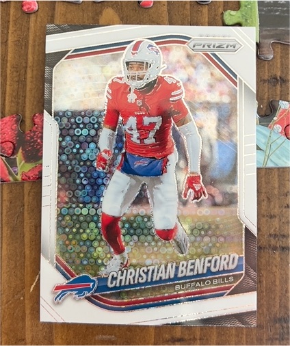 2025 Panini Prizm #262 Christian Benford — front
