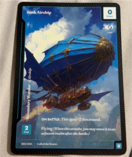 2025 Call of the Stones #265 Junk Airship — front