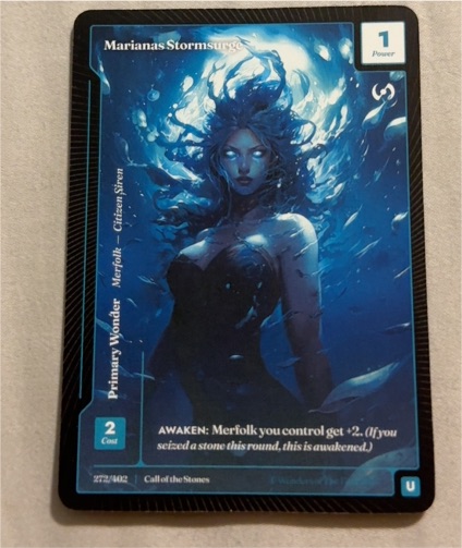 2025 Wonders of the First Existence #272 Marianas Stormsurge — front