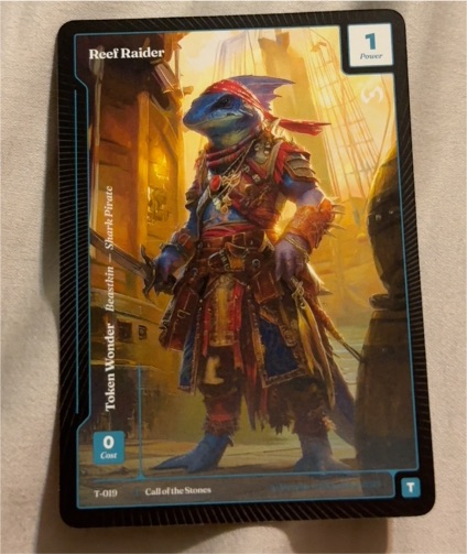 2025 Call of the Stones #T-049 Reef Raider — front