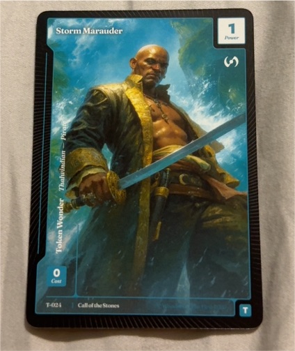 Call of the Stones T-024 Storm Marauder — front