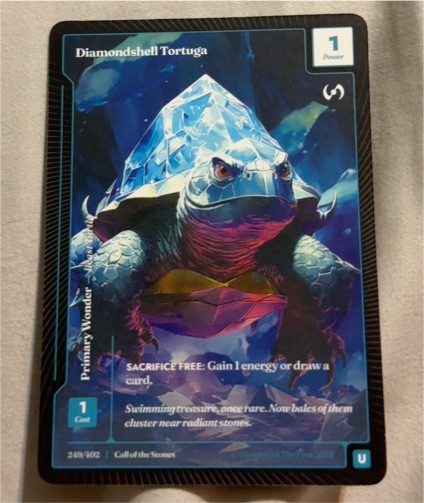 Call of the Stones 2023 #249 Diamondshell Tortuga — front
