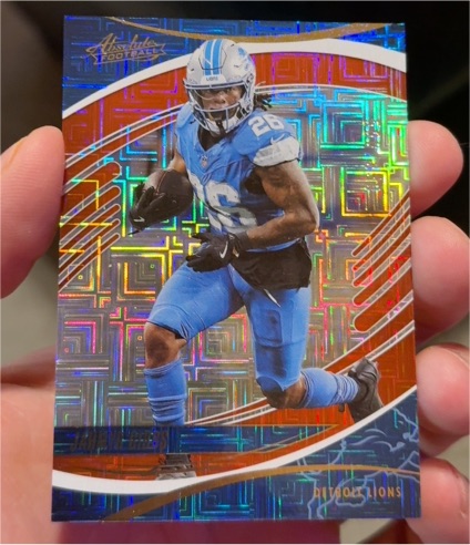 2025 Panini Absolute #91 Jahmyr Gibbs — front
