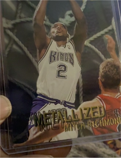 1996-97 Fleer Metal #131 Mitch Richmond — front