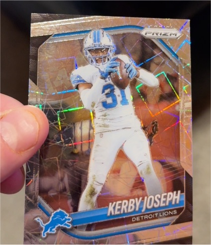 2025 Panini Prizm #41 Kerby Joseph — front
